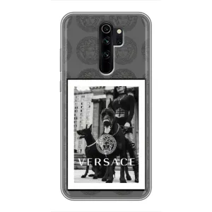 Чехлы VERSACE для Сяоми Редми Ноут 8 Про (PREMIUMPrint) (Версаче)