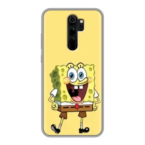 Чехол с принтом «Веселый Спанч Боб» для Xiaomi Redmi Note 8 Pro