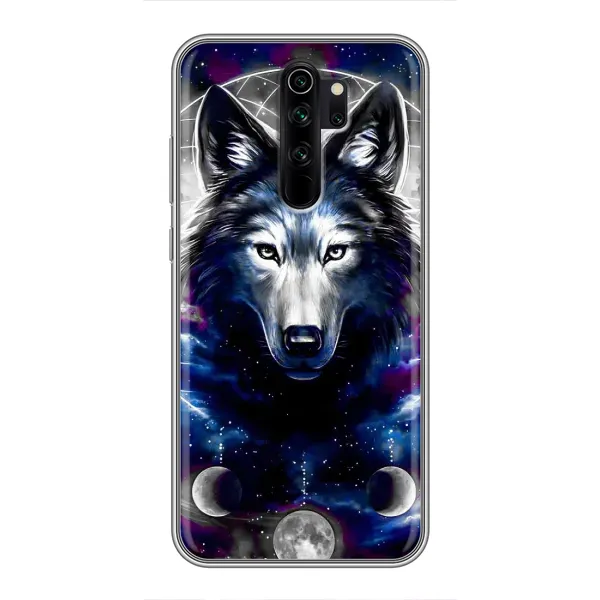Чехол с принтом «Волк» для Xiaomi Redmi Note 8 Pro