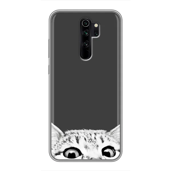 Чехол с принтом «Выглядывает кот» для Xiaomi Redmi Note 8 Pro