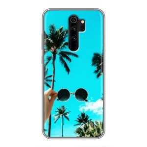 Силіконовий чохол з КАРТИНКАМИ літо для Xiaomi Redmi Note 8 Pro (AlphaPrint) (Погляд літо)
