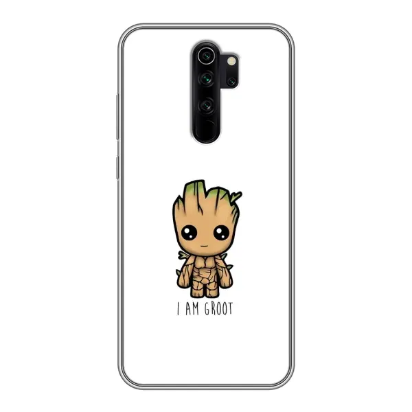 Чехол с принтом «Я есть Грут» для Xiaomi Redmi Note 8 Pro