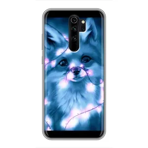 Чехлы с картинкой Лисички для Xiaomi Redmi Note 8 Pro (VPrint) (Яркая лисичка)
