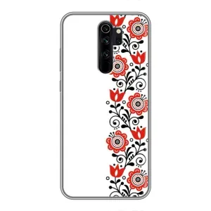 Чехол для Патриота Украины Xiaomi Redmi Note 8 Pro - (AlphaPrint) (Яркая вишиванка)