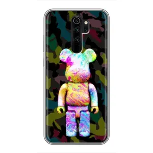 Чехлы для Xiaomi Redmi Note 8 Pro - Bearbrick Louis Vuitton (PREMIUMPrint) (Яркий Bearbrick)