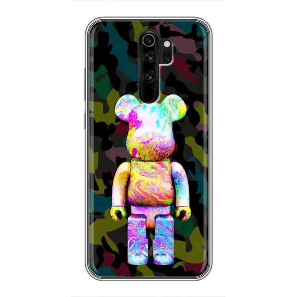 Чехол с принтом «Яркий Bearbrick» для Xiaomi Redmi Note 8 Pro
