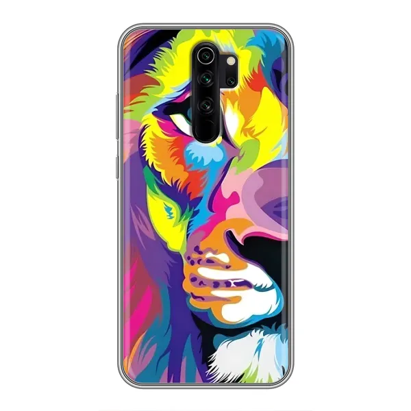 Чехол с принтом «Яркий Лев» для Xiaomi Redmi Note 8 Pro