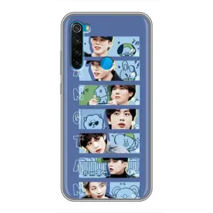 Чехлы BTS для Xiaomi Redmi Note 8 (AlphaPrint) (Bangtan)