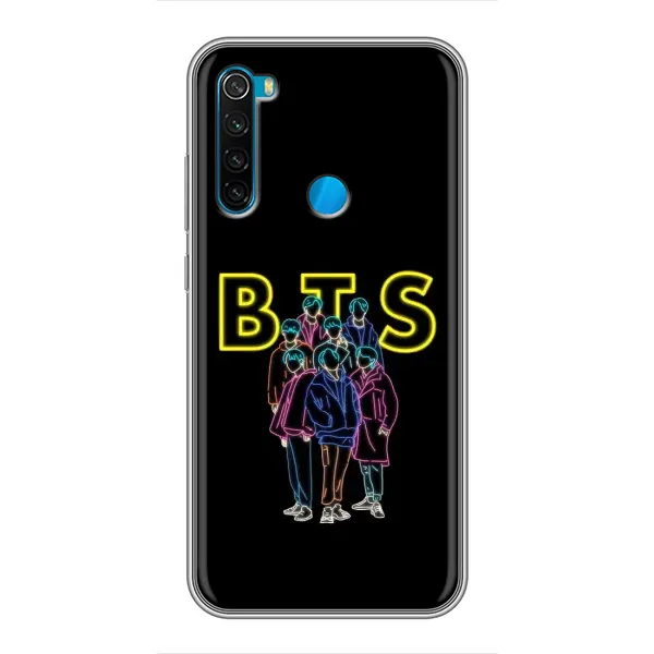 Чехол с принтом «BTS стайл» для Xiaomi Redmi Note 8