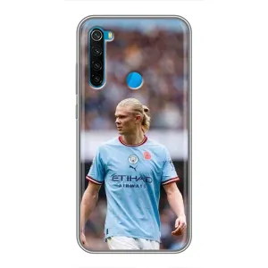 Чехлы с футболистом Ерлинг Холанд для Xiaomi Redmi Note 8 (AlphaPrint) (Эрлинг Холанд)