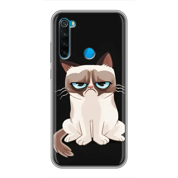 Чехол с принтом «Грустный кот» для Xiaomi Redmi Note 8 Чехол с принтом «Грустный кот» для Xiaomi Redmi Note 8