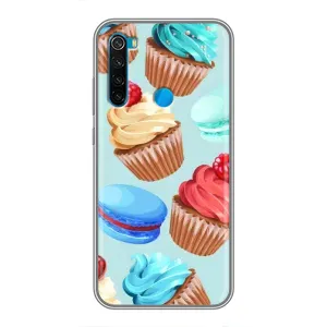 Чехлы с Фруктами для Xiaomi Redmi Note 8 (VPrint) (Кексики)