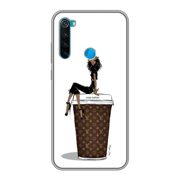 Чехол с принтом «кофе LOUIS VUITTON» для Xiaomi Redmi Note 8