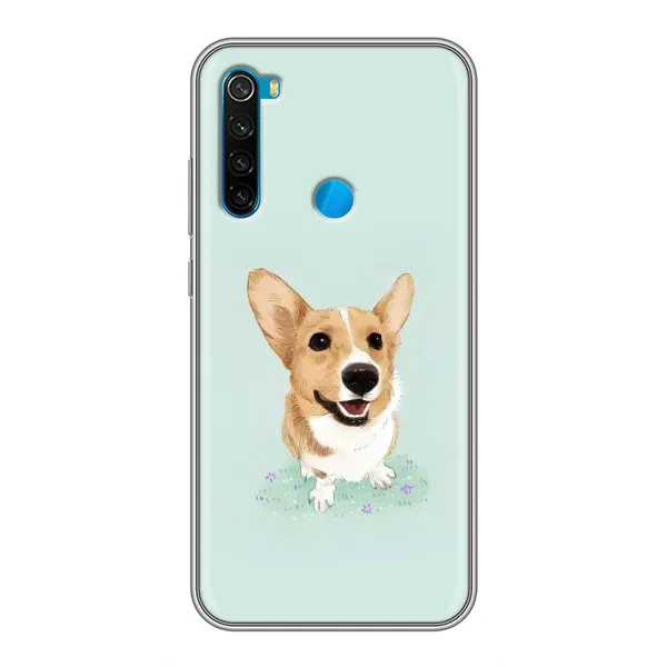Чехол с принтом «Корги» для Xiaomi Redmi Note 8 Чехол с принтом «Корги» для Xiaomi Redmi Note 8