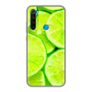Чехлы с Фруктами для Xiaomi Redmi Note 8 (VPrint) (Лайм)