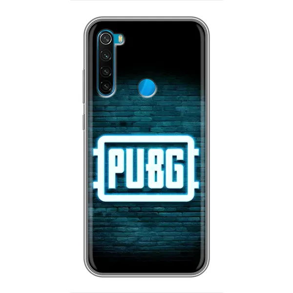 Чехол с принтом «Лого PUBG» для Xiaomi Redmi Note 8