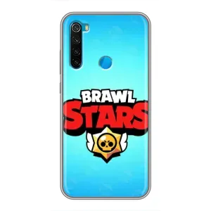 Чехлы Brawl Stars для Xiaomi Redmi Note 8 (AlphaPrint)