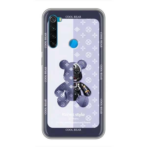 Чехол с принтом «Медвежонок LV» для Xiaomi Redmi Note 8