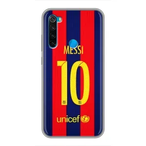 Чохли Мессі для Xiaomi Redmi Note 8 (AlphaPrint) (Messi Barca 10)
