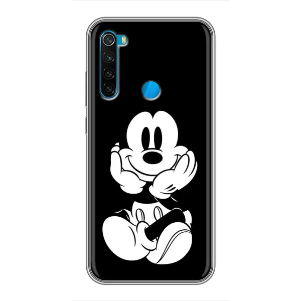 Чохол з принтом «Маус на чорному» для Xiaomi Redmi Note 8