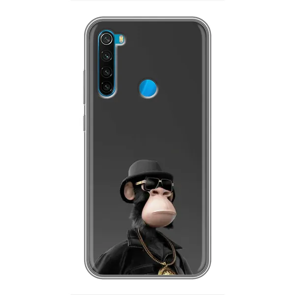 Чехол с принтом «Обезьяна NFT» для Xiaomi Redmi Note 8 Чехол с принтом «Обезьяна NFT» для Xiaomi Redmi Note 8