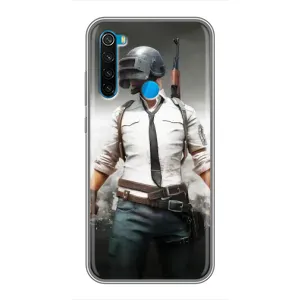 Чеjхол PUBG для Сяомі Редмі Нот 8 (AlphaPrint) (Пабг мен)