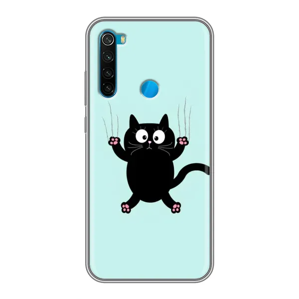 Чехол с принтом «Падающий кот» для Xiaomi Redmi Note 8 Чехол с принтом «Падающий кот» для Xiaomi Redmi Note 8