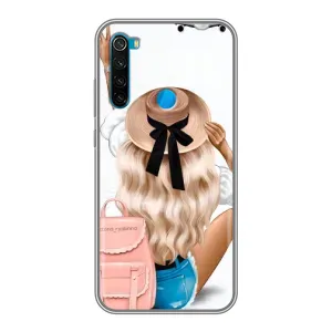 Чехол с печатью для Xiaomi Redmi Note 8 - (Мода) (AlphaPrint) (Путешествие)