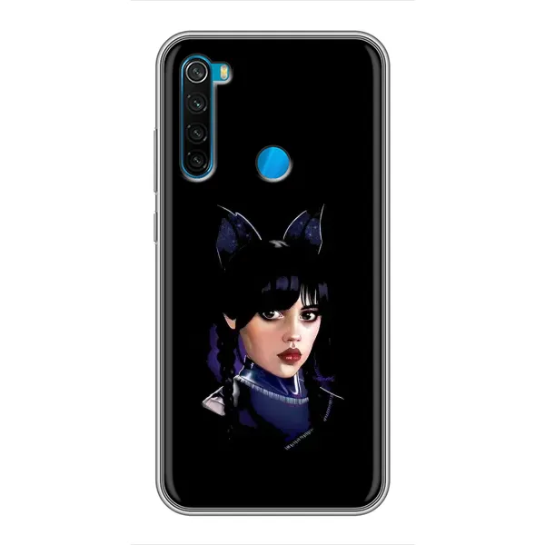 Чехол с принтом «серьезная Уэнздей» для Xiaomi Redmi Note 8