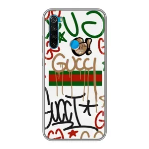 Брендновые Чехлы для Xiaomi Redmi Note 8 - (PREMIUMPrint) (Стиль GUUCI)