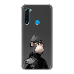 Чохли з Мавпами NFT для Xiaomi Redmi Note 8 (AlphaPrint) (стильна мавпа NFT)