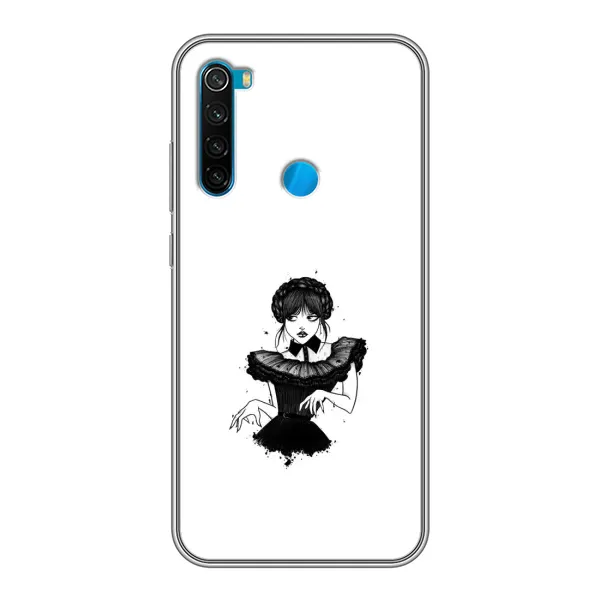 Чехол с принтом «танец Уэнздей» для Xiaomi Redmi Note 8