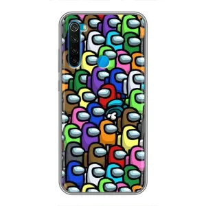 Чохли Амонг Ас для Xiaomi Redmi Note 8 (AlphaPrint) (Убитий)