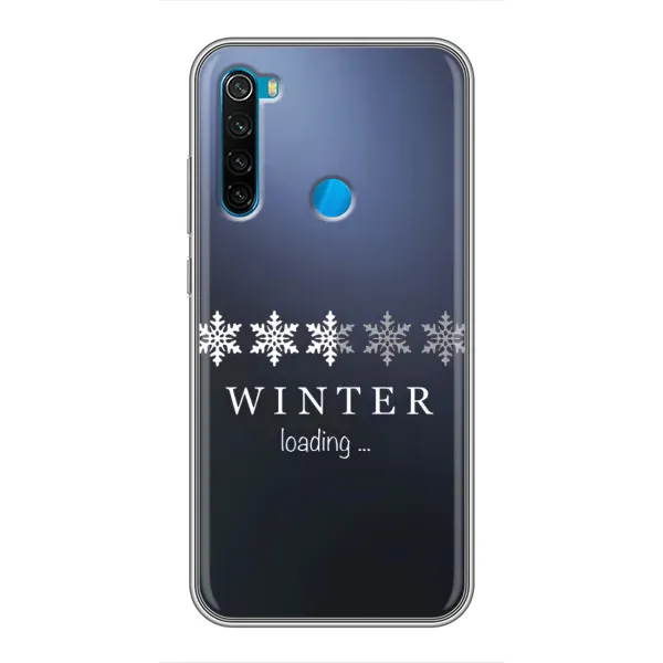 Чехол с принтом «Winter loading» для Xiaomi Redmi Note 8