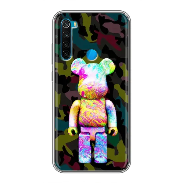 Чехол с принтом «Яркий Bearbrick» для Xiaomi Redmi Note 8