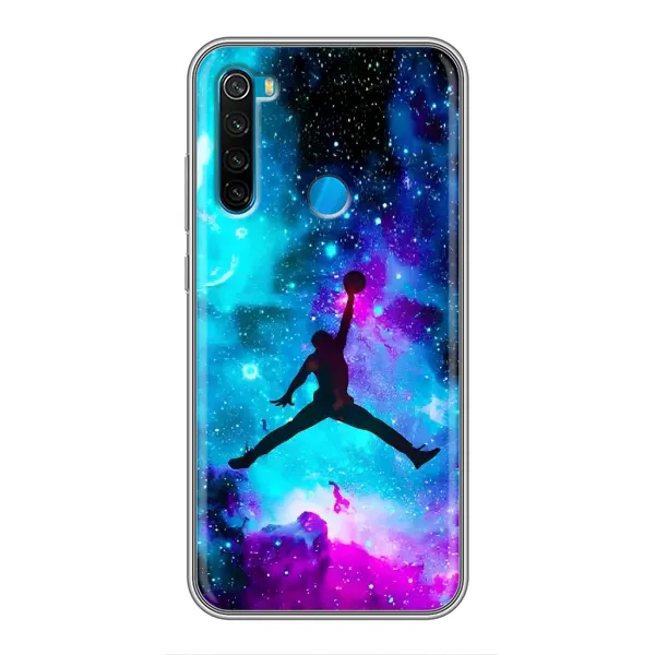 Чехол с принтом «Яркий Джордан» для Xiaomi Redmi Note 8
