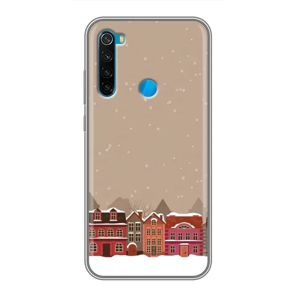 Чехол с принтом «Зимний город» для Xiaomi Redmi Note 8