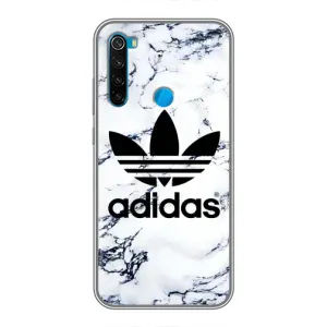 Чохли Адидас для Xiaomi Redmi Note 8T (AlphaPrint) (Адідас на мраморі)