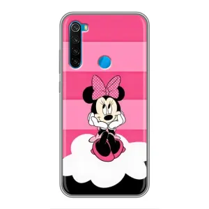 Эксклюзивный чехол для Xiaomi Redmi Note 8T (AlphaPrint - Мультяшные) (Девочка Maus)
