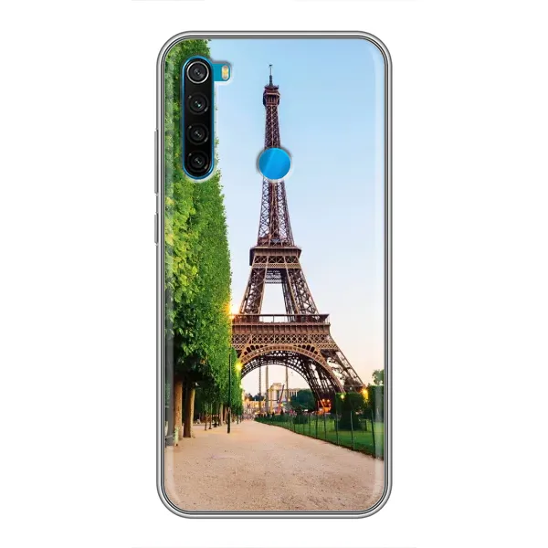 Чохол з принтом «Дорога до Парижу» для Xiaomi Redmi Note 8T