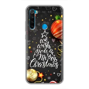Різдвяні Чохли для Xiaomi Redmi Note 8T (VPrint) (Ялинка)