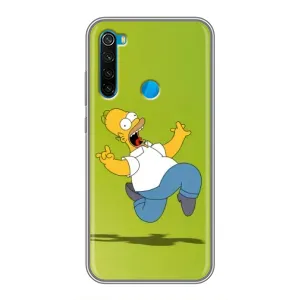 Чjхол з Сімпсонами для Xiaomi Redmi Note 8T (VPrint) (Гомер Сімпсон)