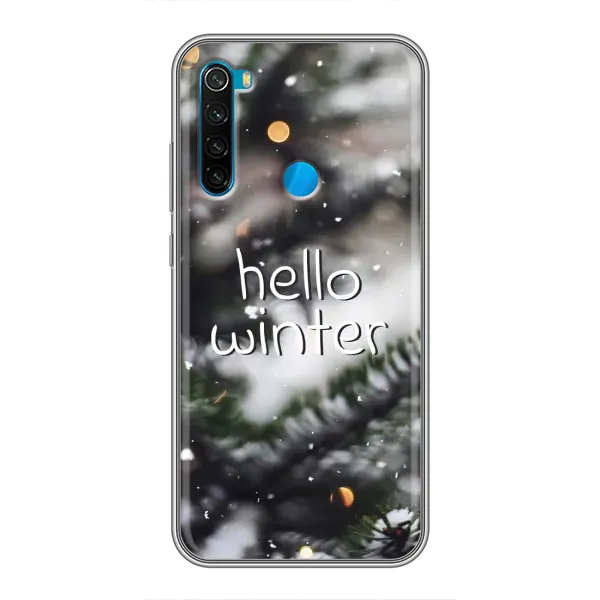 Чехол с принтом «Hello winter» для Xiaomi Redmi Note 8T