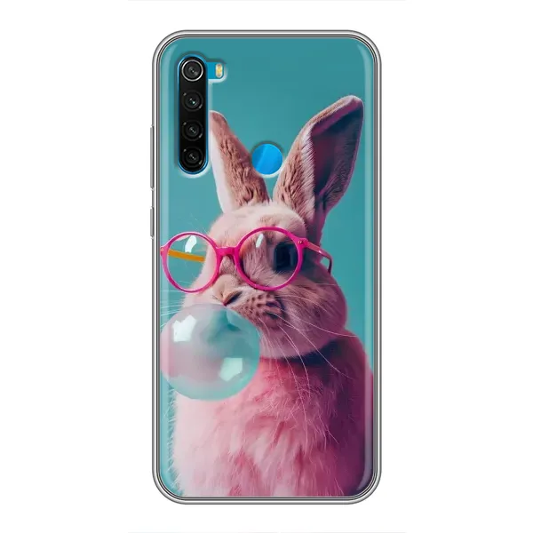 Чохол з принтом «Кролик в окулярах» для Xiaomi Redmi Note 8T Чохол з принтом «Кролик в окулярах» для Xiaomi Redmi Note 8T