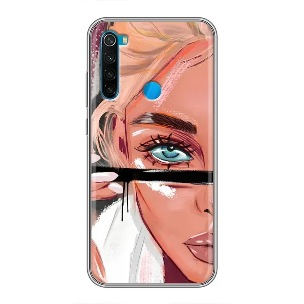 Чохол з принтом «Макіяж» для Xiaomi Redmi Note 8T
