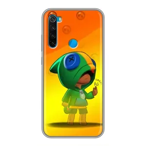 Чехол для Xiaomi Redmi Note 8T Бравл Старс (VPrint) (Хлопчик Леон)