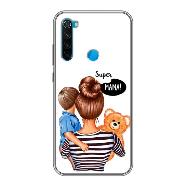 Чохол з принтом «Мама з синочком» для Xiaomi Redmi Note 8T Чохол з принтом «Мама з синочком» для Xiaomi Redmi Note 8T