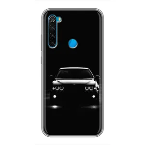 Чохол для Сяомі Редмі Ноут 8Т - з принтом БМВ (AlphaPrint) (Машина BMW)