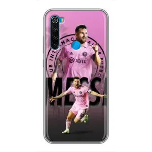 Чохли для Сяомі Редмі Ноут 8Т - Лео Мессі Маямі (Messi Miami)
