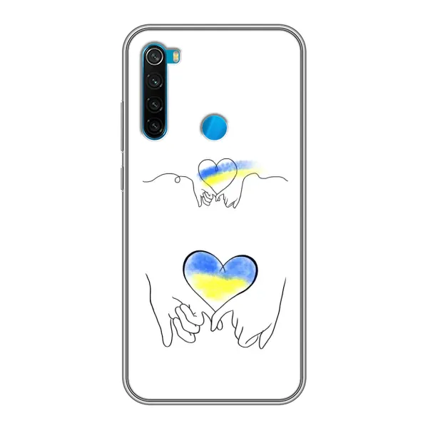 Чохол з принтом «Мир Україні» для Xiaomi Redmi Note 8T Чохол з принтом «Мир Україні» для Xiaomi Redmi Note 8T